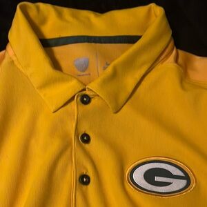 Nike Yellow Packer Polo